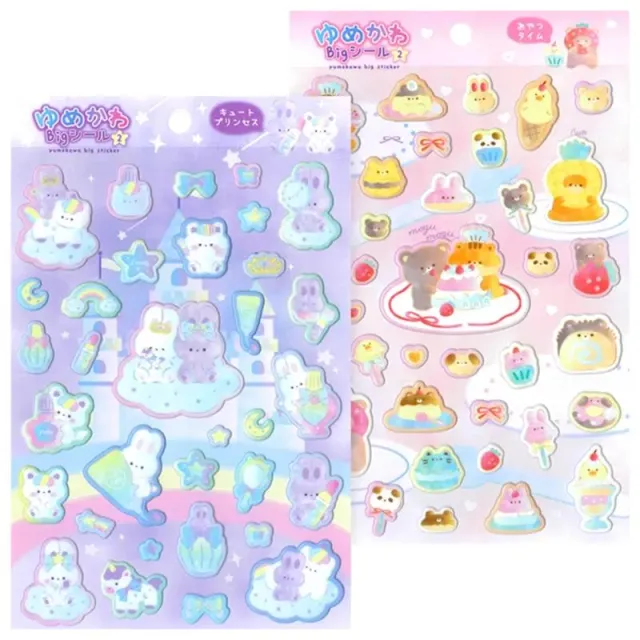 Neo Tokyo Kawaii Dreamy Sticker Sheet klistremerker 1 tilfeldig ark