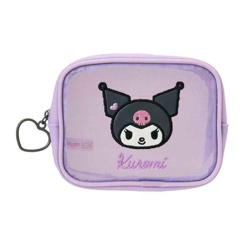 Hello Kitty Kuromi Mini Mesh Zipper Pouch sminkepung