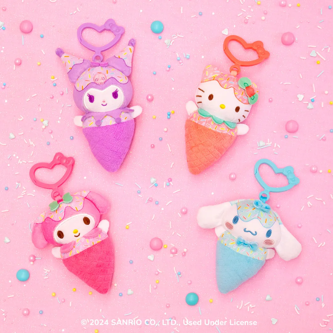 Hello Kitty and Friends Ice Cream plysjmaskoter 4-pakning