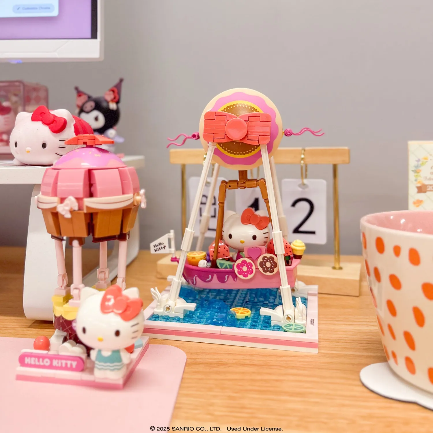 Hello Kitty Summer Wunderland Donut Ship byggesett byggeklosser