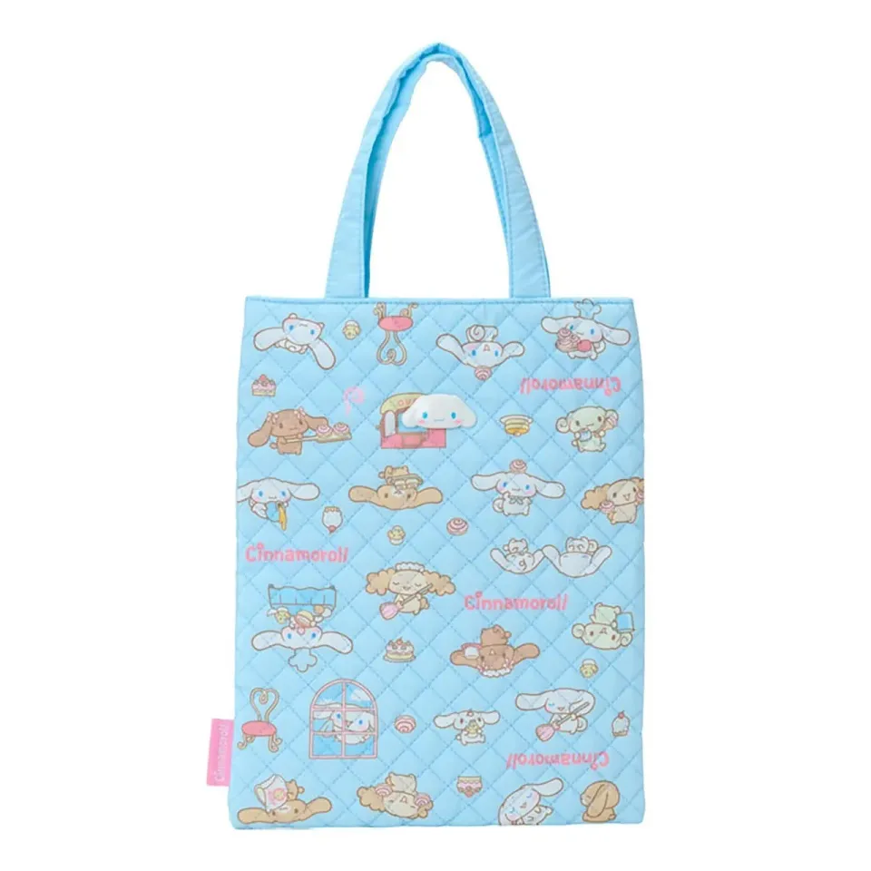 Hello Kitty Retro Quilt Series Cinnamoroll totebag quiltet