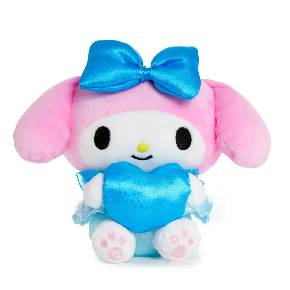 Hello Kitty and Friends My Melody Bean Doll Plush Something Blue plysjdukke 6 tommer