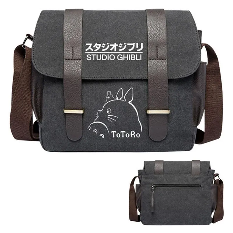 Neo Tokyo Ghibli Studio Logo skulderveske 37 × 25 × 9,5 cm