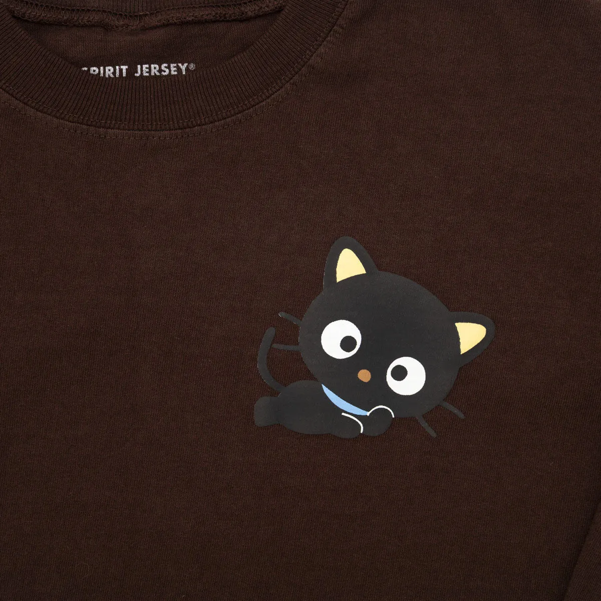 Hello Kitty Chococat x JapanLA Cropped Spirit Jersey brun XS bomull