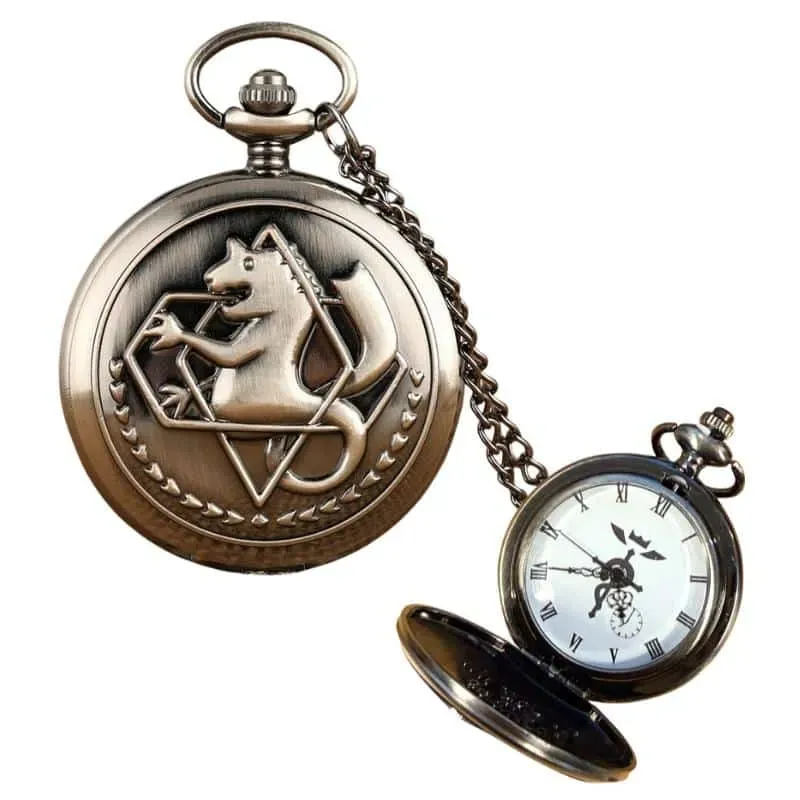 FullMetal Alchemist Pocket Watch Replica lommeur
