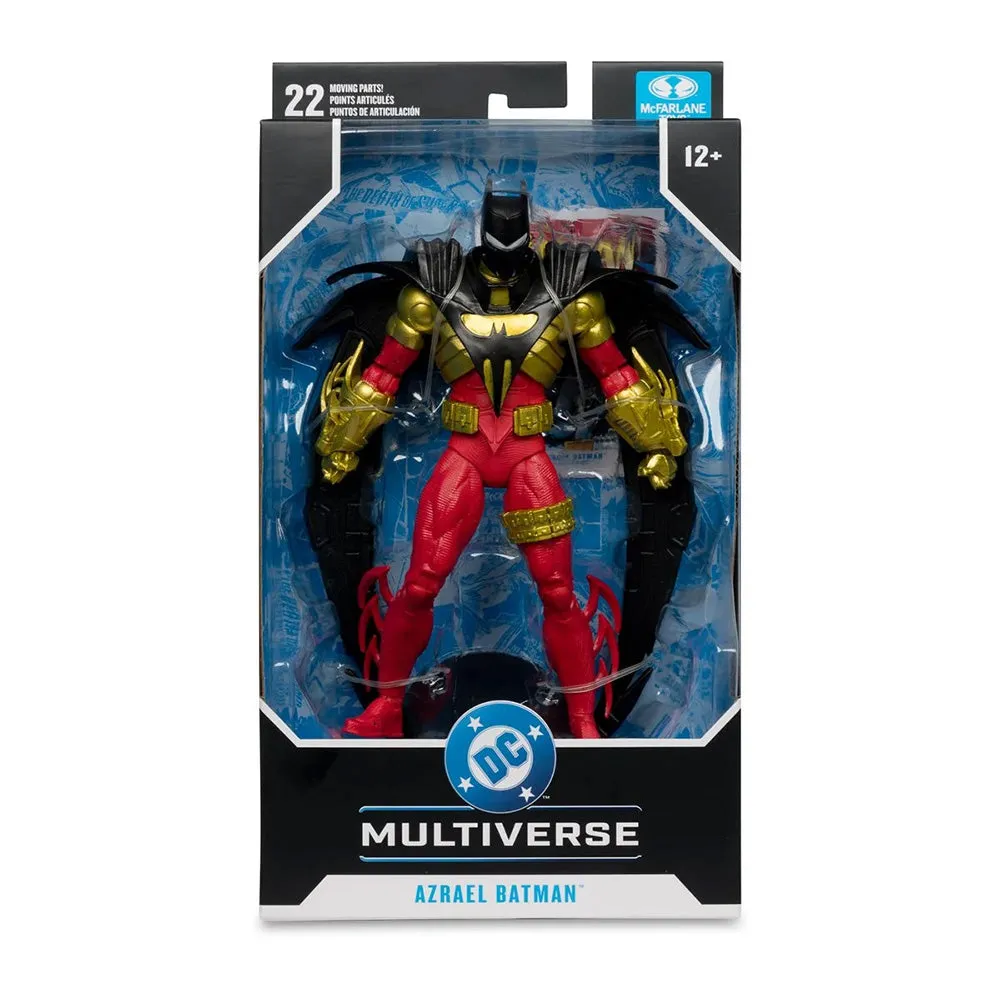 Batman DC Multiverse Knightquest Azrael Batman actionfigur 18 cm