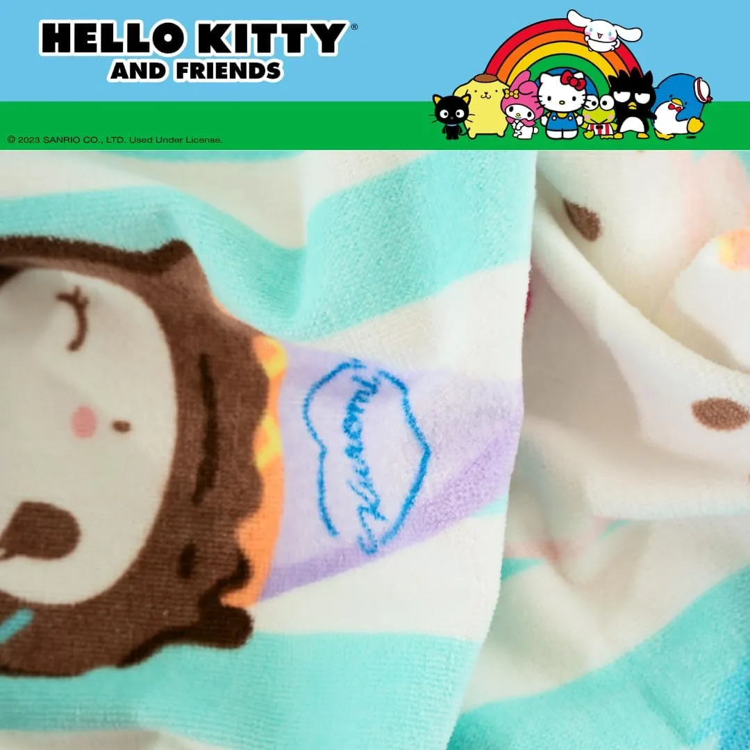 Hello Kitty and Friends strandhåndkle iskrem 152 × 76 cm bomull