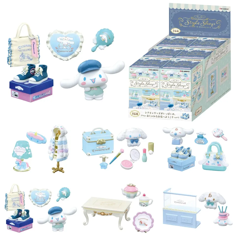 Hello Kitty Re-Ment Cinnamoroll's Style Shop minifigurboks – tilfeldig