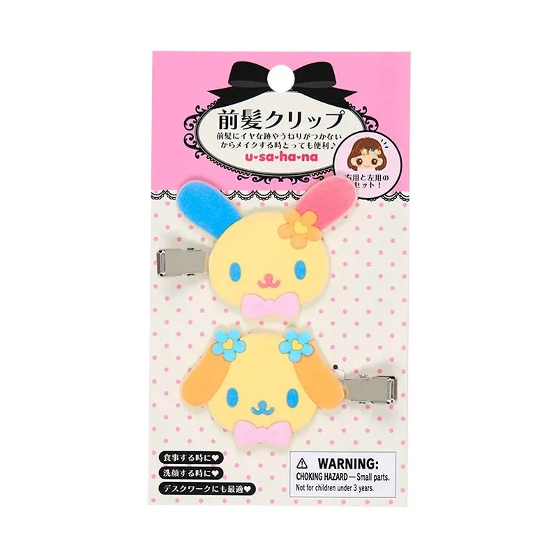Hello Kitty U*SA*HA*NA Besties hårspenner 2-pakning velur