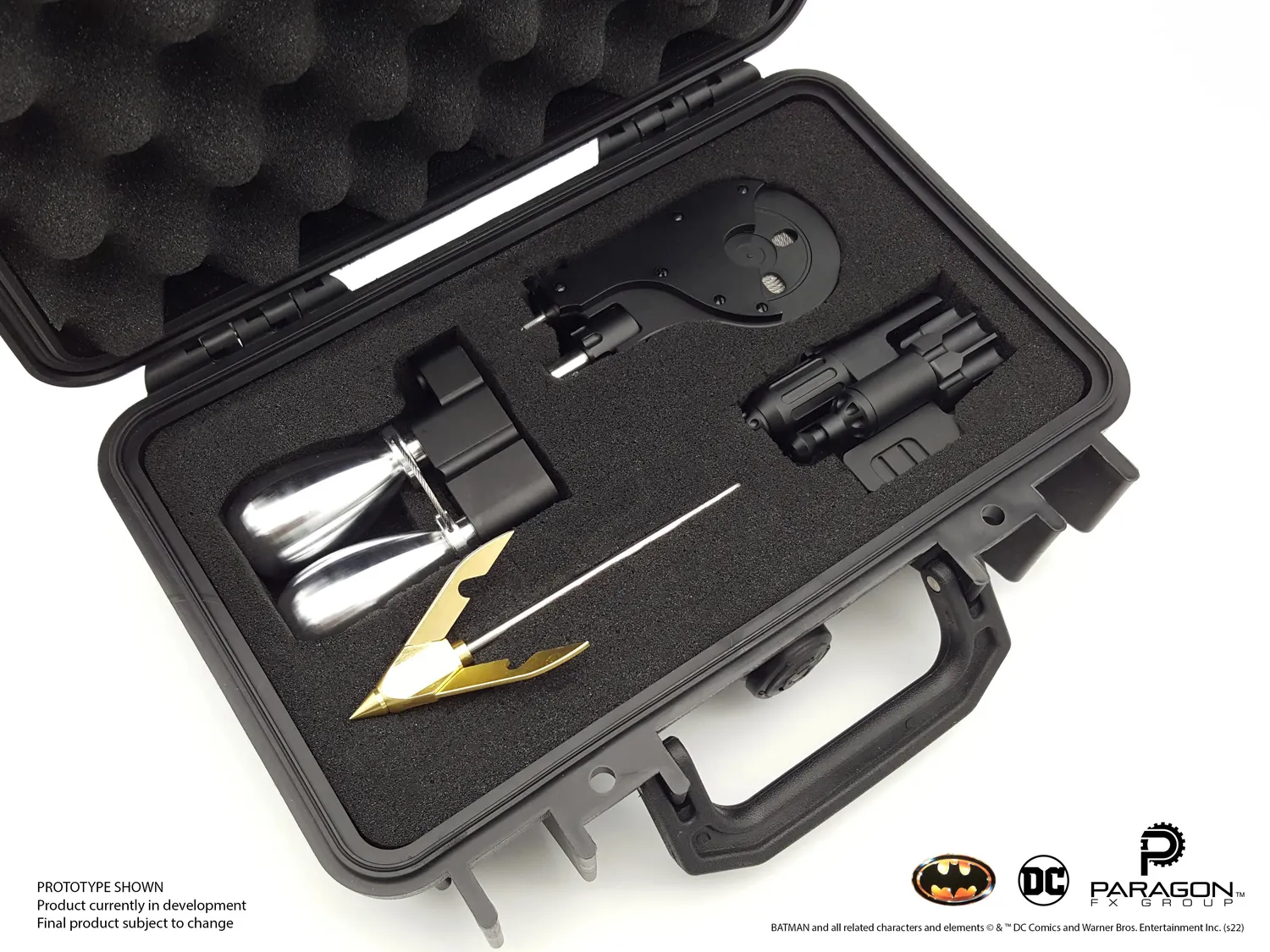 Batman (1989) Modular Utility Grapnel replika, aluminium