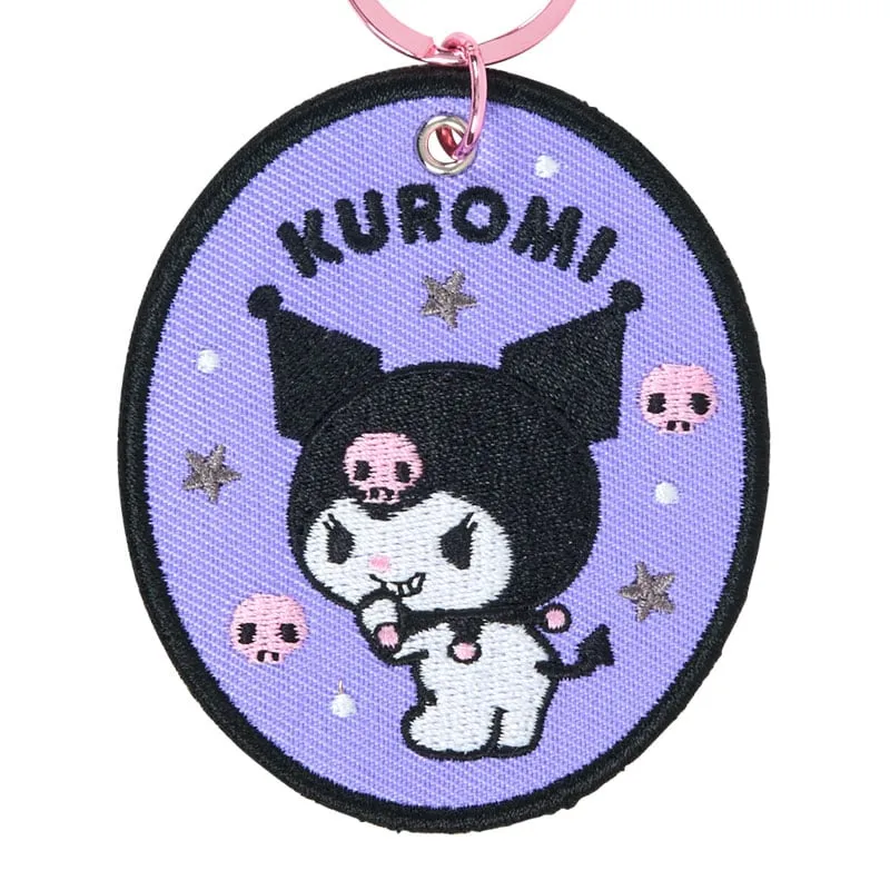 Sanrio Character Award Series Kuromi maskot nøkkelring brodert merke