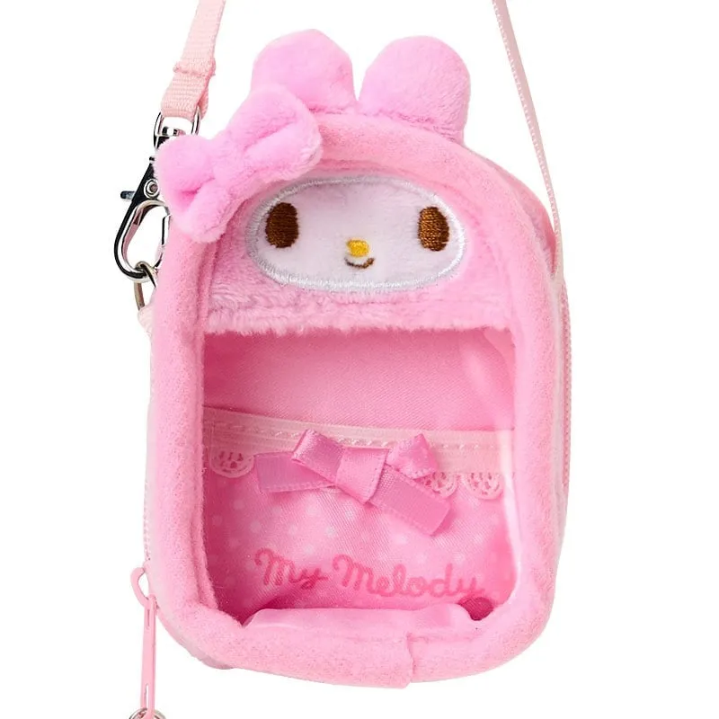 Hello Kitty Pitatto Friends My Melody Plush Carrying Case bæreveske dukke
