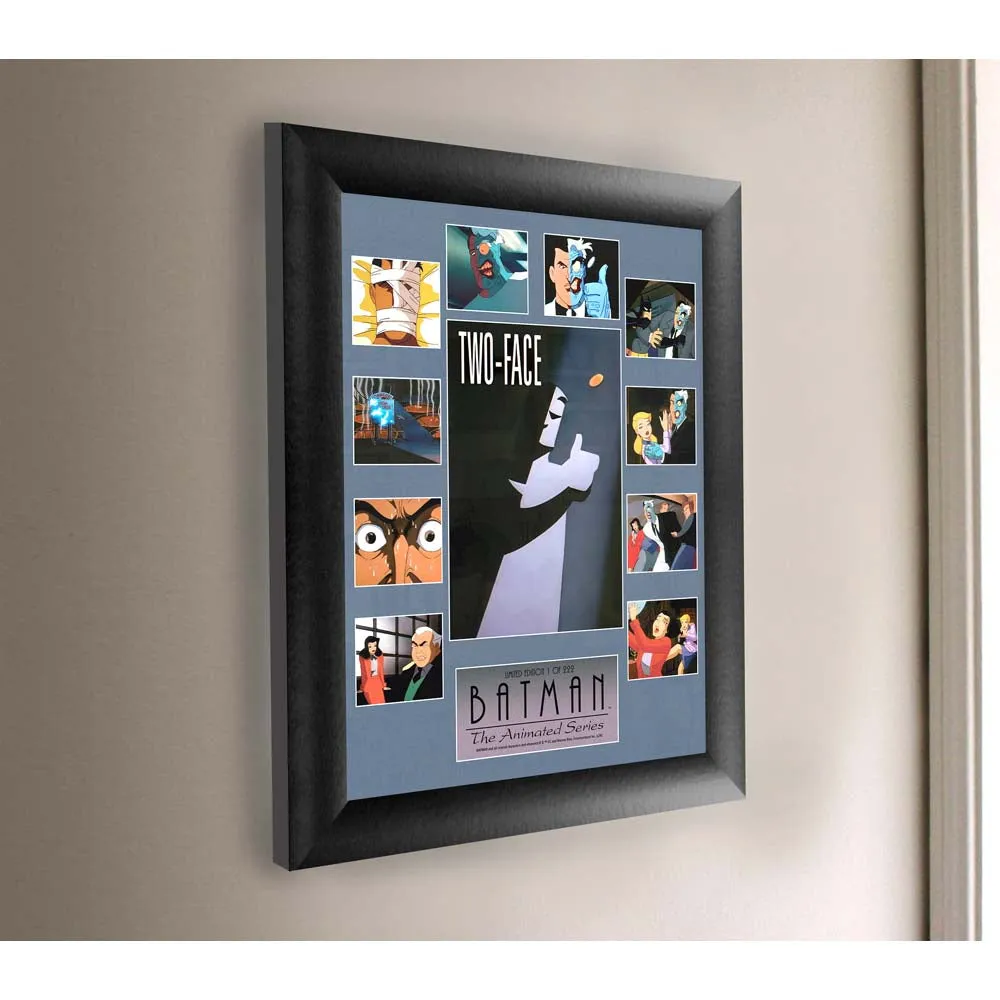 Batman: The Animated Series Two-Face innrammet bilde 11 × 13 tommer