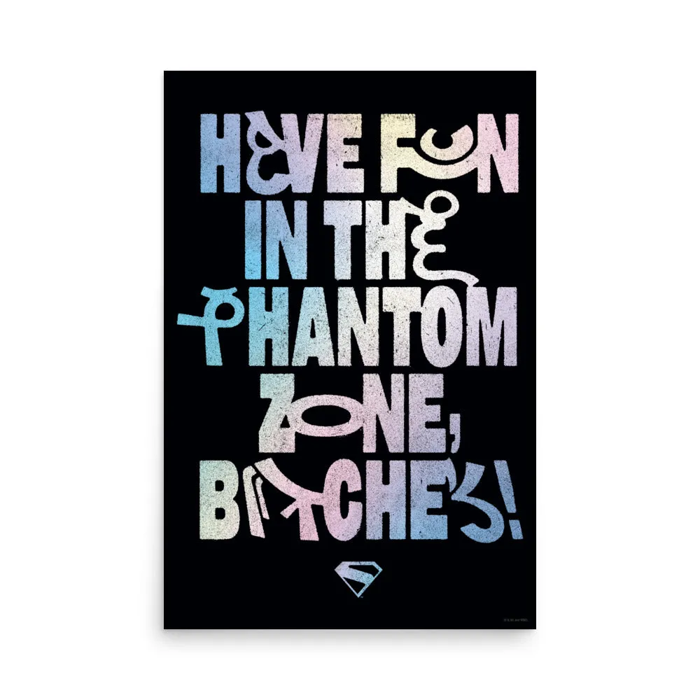Batman Supergirl (2026 Movie) Phantom Zone plakat 20×30 eller 24×36 tommer glanset