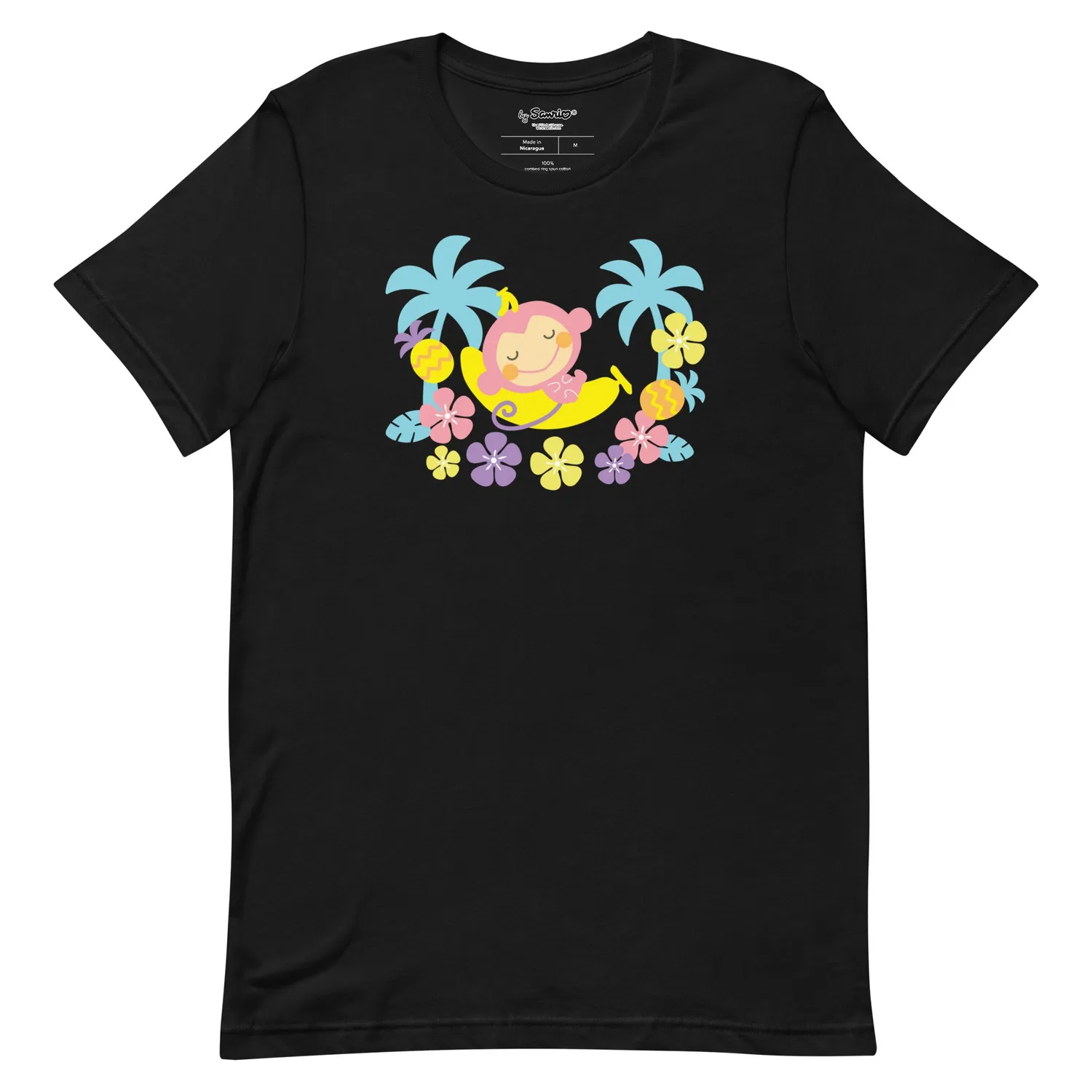 Chi Chai Monchan Tropical Paradise T-skjorte svart