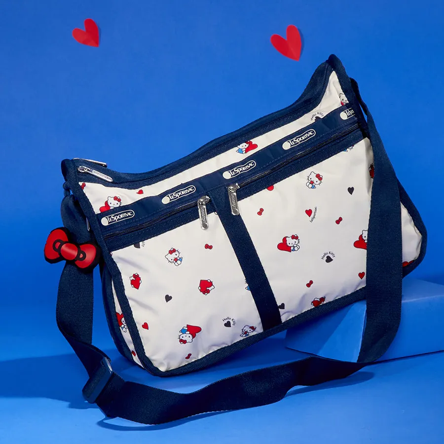 Hello Kitty x LeSportsac Lots of Love skulderveske utvidbar