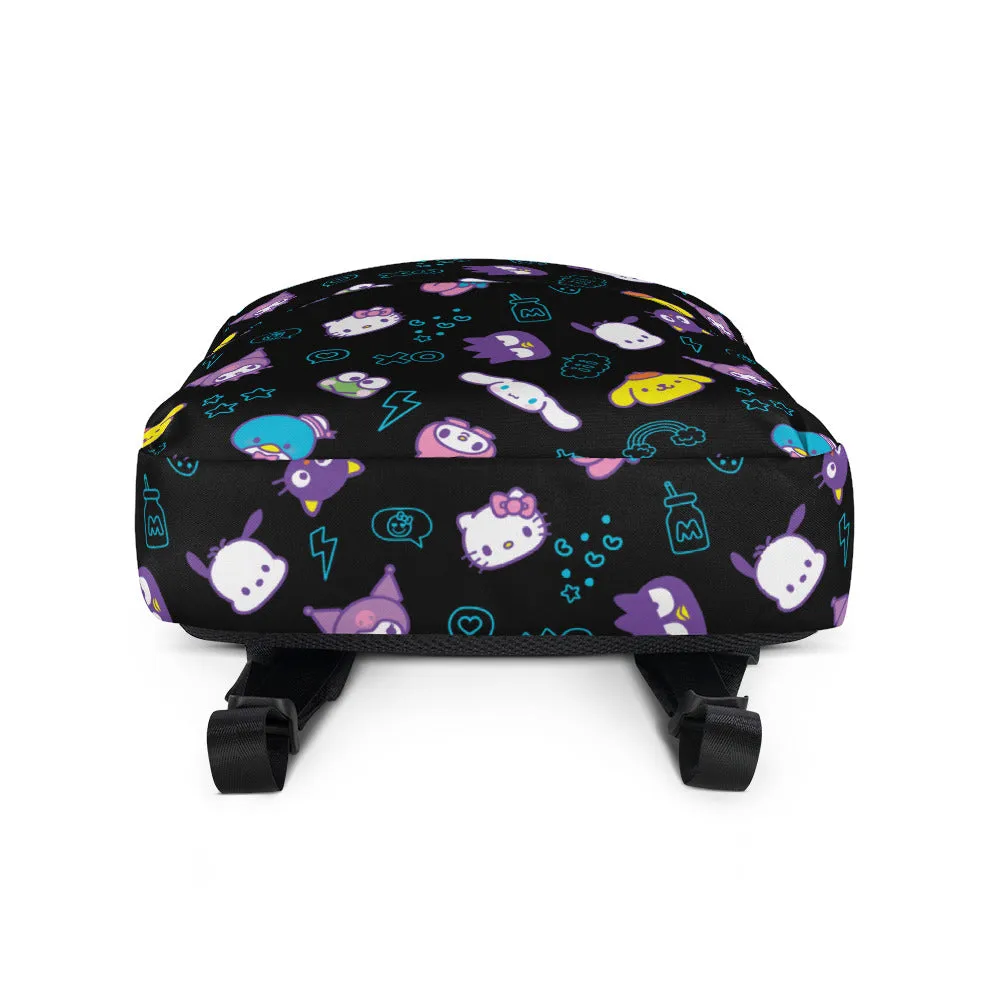 Hello Kitty and Friends Electric Doodle All-over Print ryggsekk