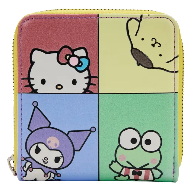 Loungefly Hello Kitty and Friends Color-Block Wallet lommebok