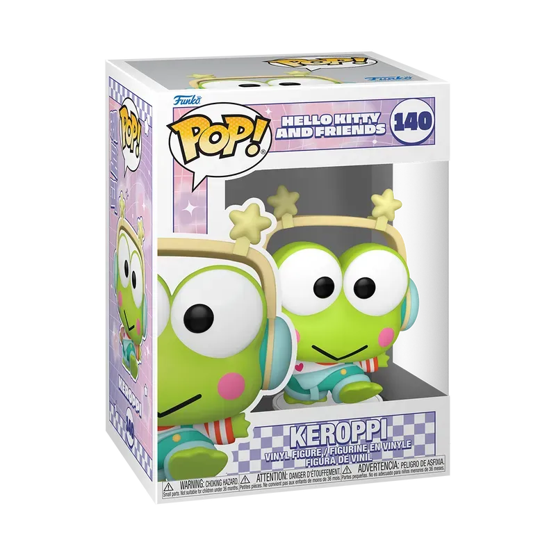 Hello Kitty and Friends Series Keroppi K-Pop Funko Pop! nr. 140 vinylfigur