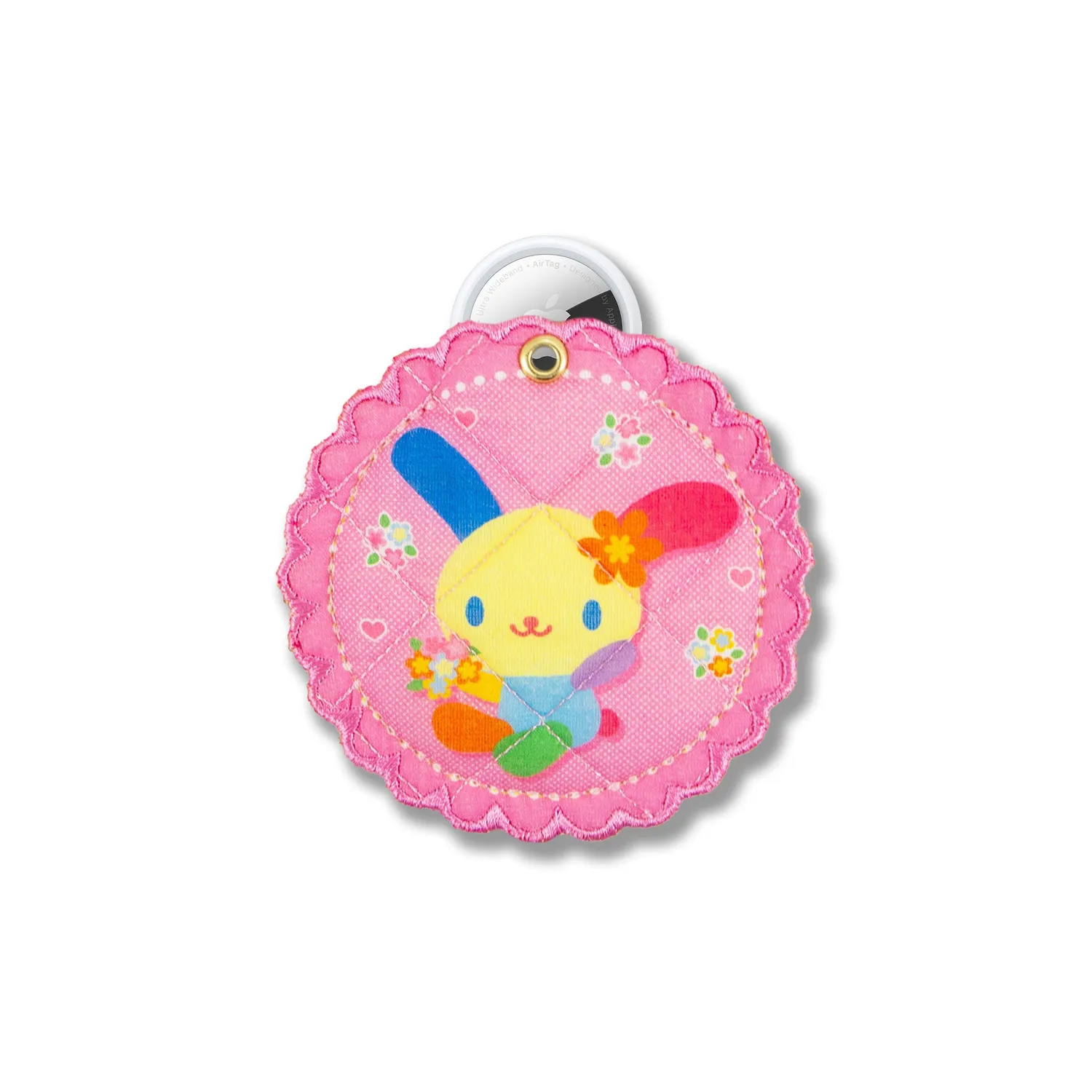 Hello Kitty U*SA*HA*NA x Sonix AirTag Keychain nøkkelring med skjult AirTag-lomme