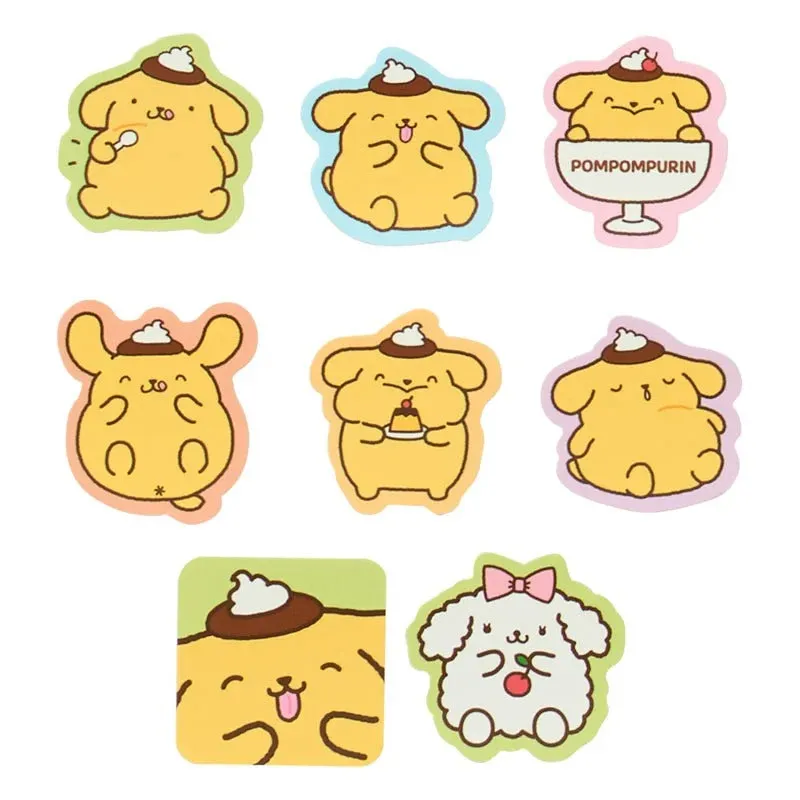 Hello Kitty 30th Anniversary Pompompurin 26-pc Sticker Pack klistremerker
