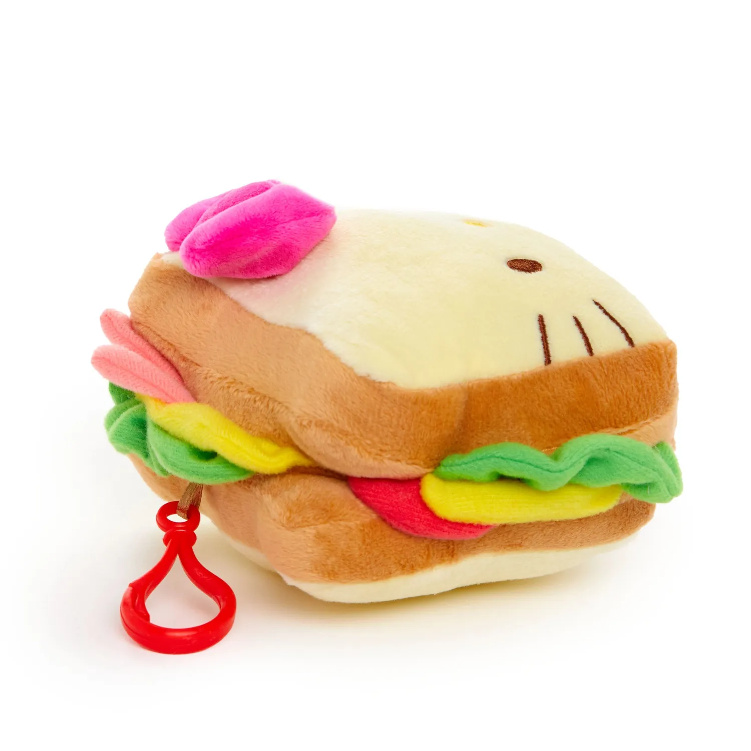 Hello Kitty Plush Mascot Clip Sandwich plysjmaskot med clip