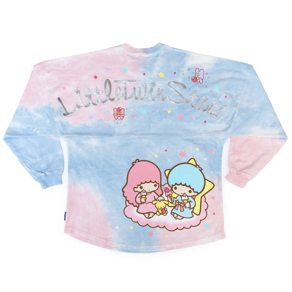 JapanLA LittleTwinStars Parfait Spirit Jersey tie-dye genser XS–XXL bomull