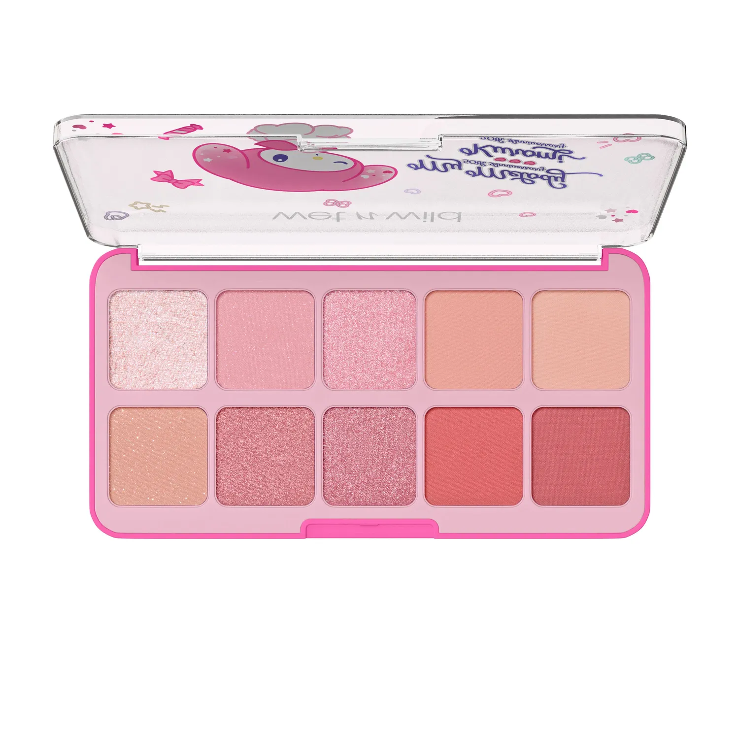 Wet n Wild My Melody & Kuromi Eye & Face Palette My Melody 10 farger