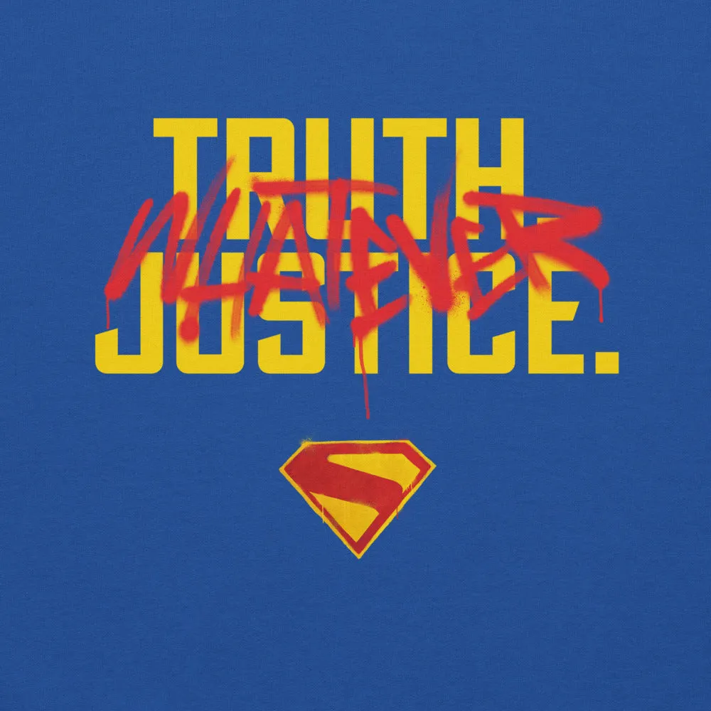 Batman Supergirl (2026 Movie) Truth Justice Whatever genser svart