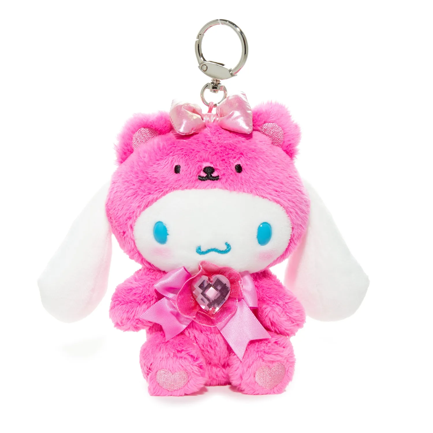Hello Kitty Cinnamoroll Birthstone Mascot nøkkelring juli rubin