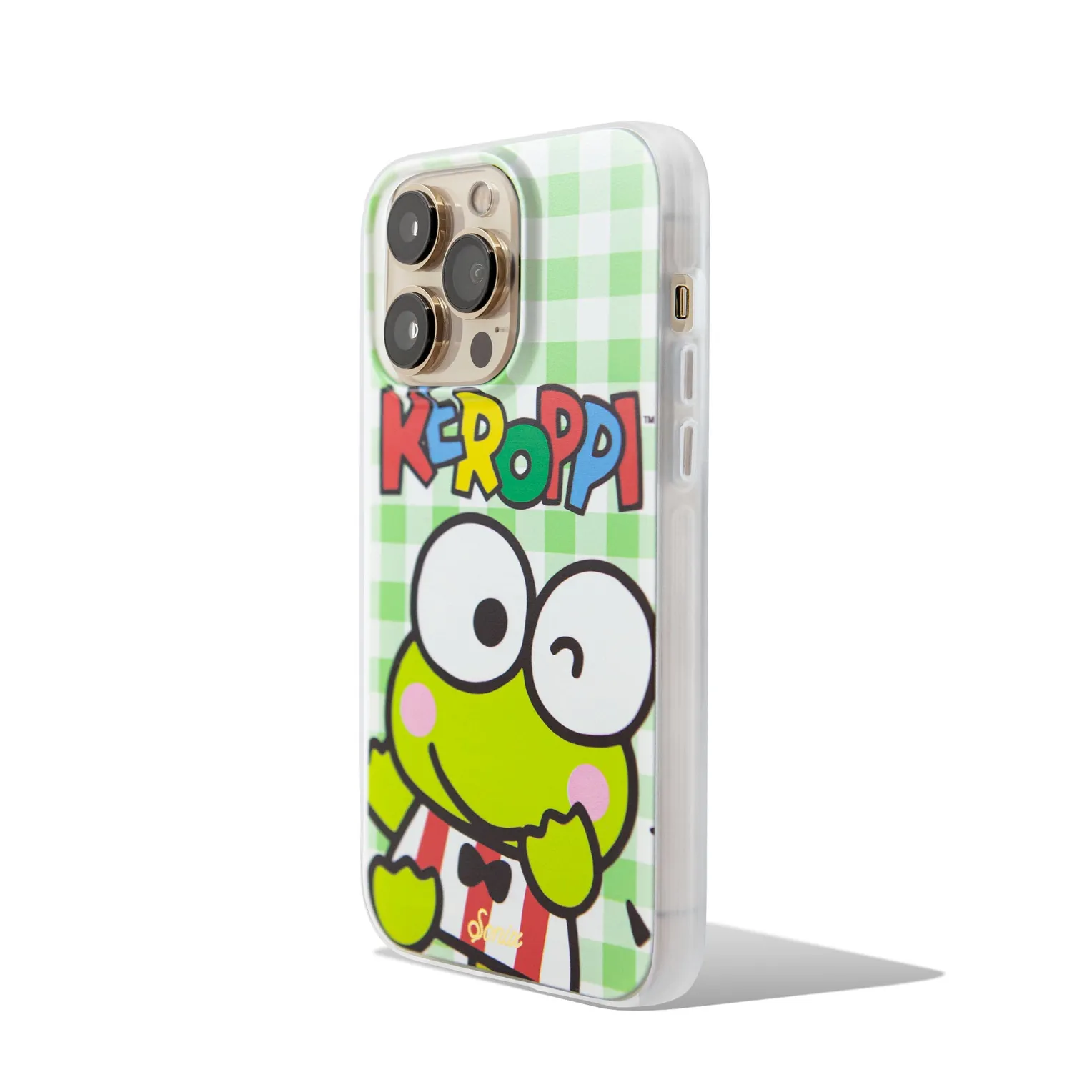 Hello Kitty Sonix Keroppi MagSafe iPhone-deksel grønt 13 Pro