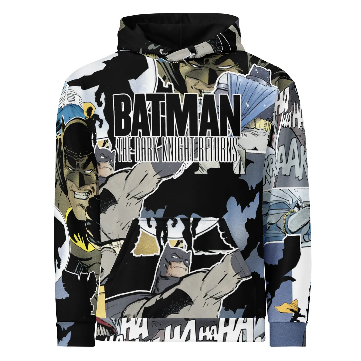 Batman The Dark Knight Returns Hoodie Panels hettegenser