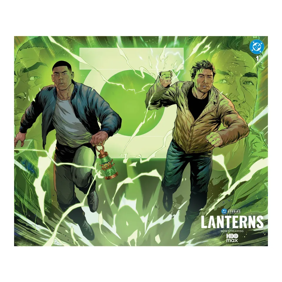 Lanterns #1 Wraparound Foil Cover tegneserie