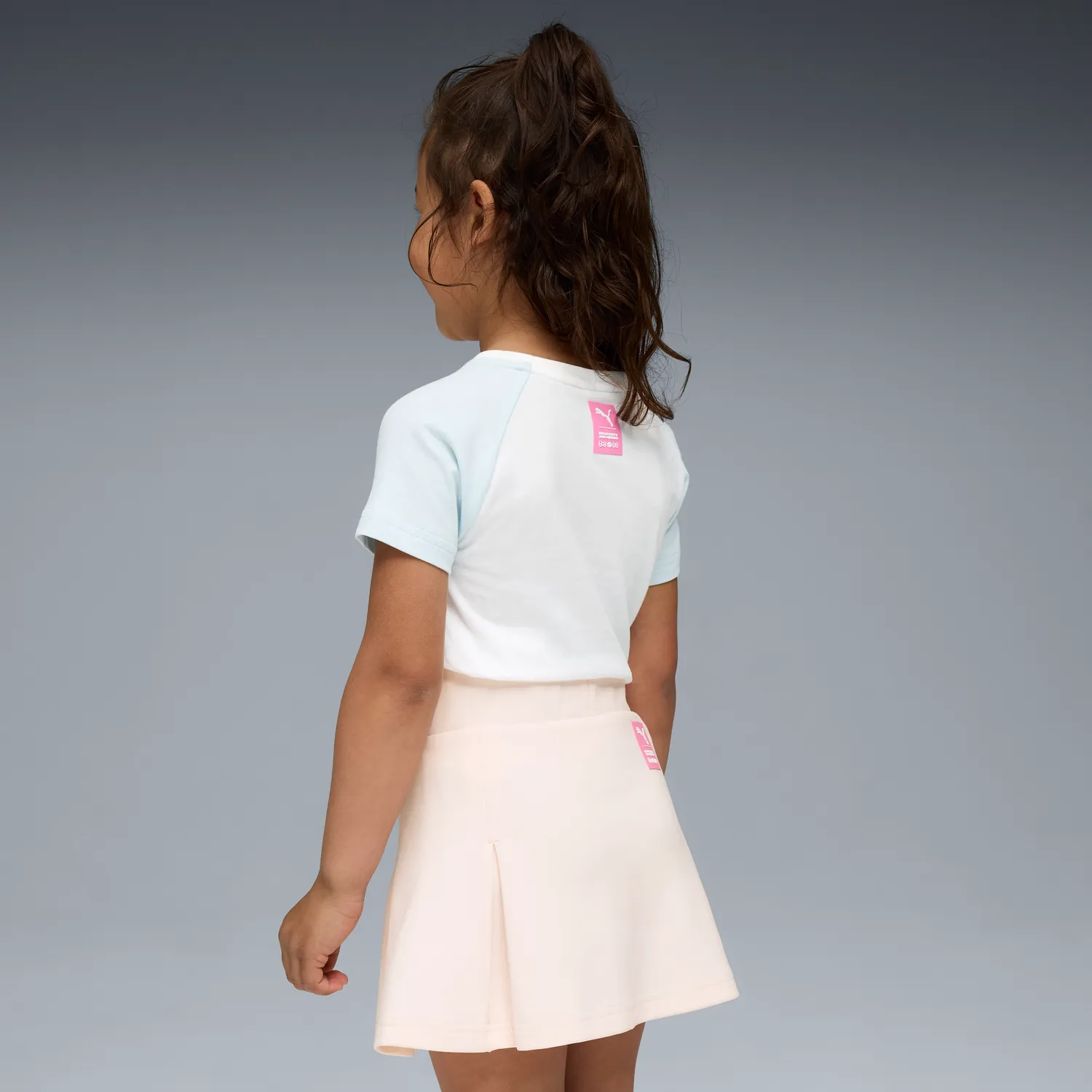 Hello Kitty x PUMA Kids Slim Graphic Tee hvit T-skjorte barn