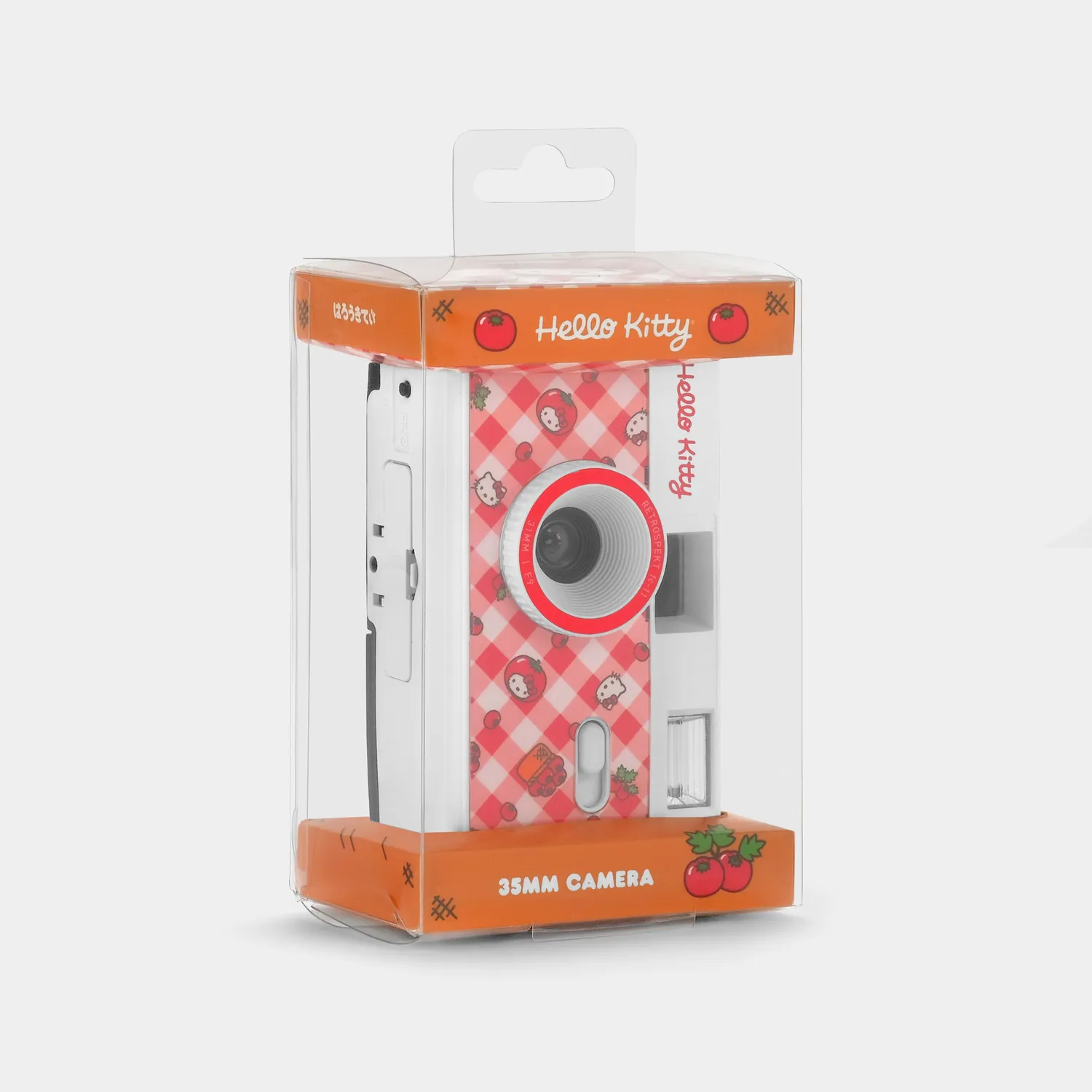 Hello Kitty Tomatoes FC-11 35mm Camera filmkamera tomatdesign