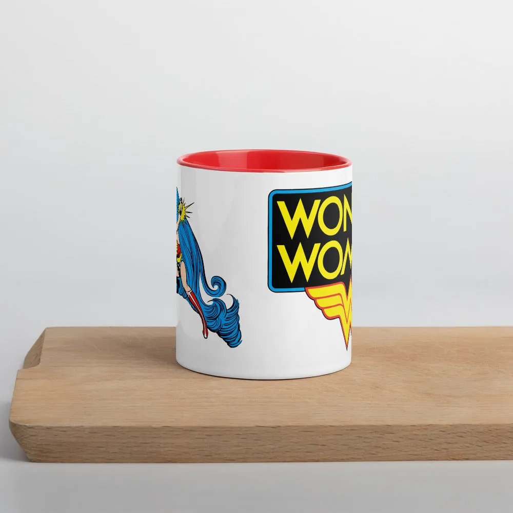 Batman WONDER WOMAN Amazonian Two-tone Mug krus 11 oz rød