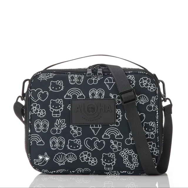 Hello Kitty x Aloha Collection Keep It Light Lunch Bag B&W matbag isolert