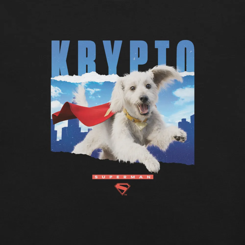 Batman Superman (2025 Movie) Krypto T-skjorte True Royal, bomull