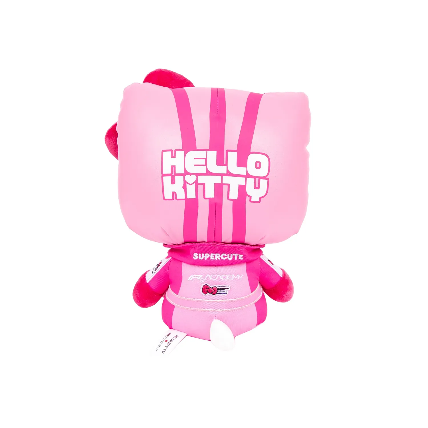 Hello Kitty F1 ACADEMY 12" plysjbamse rosa