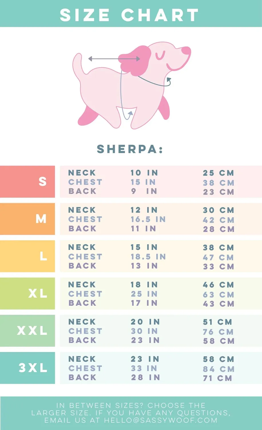 Cinnamoroll x Sassy Woof vendbar hundejakke Clouds Small