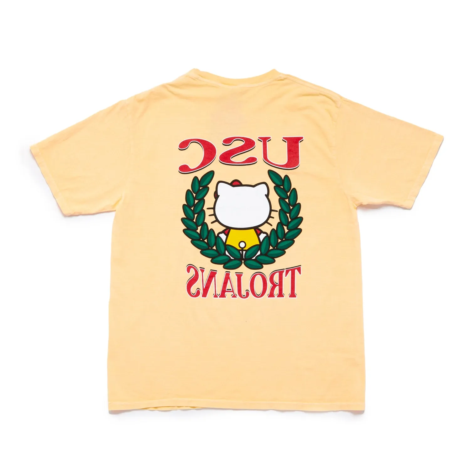 Hello Kitty USC Trojans Two Ways T-skjorte Butter bomull