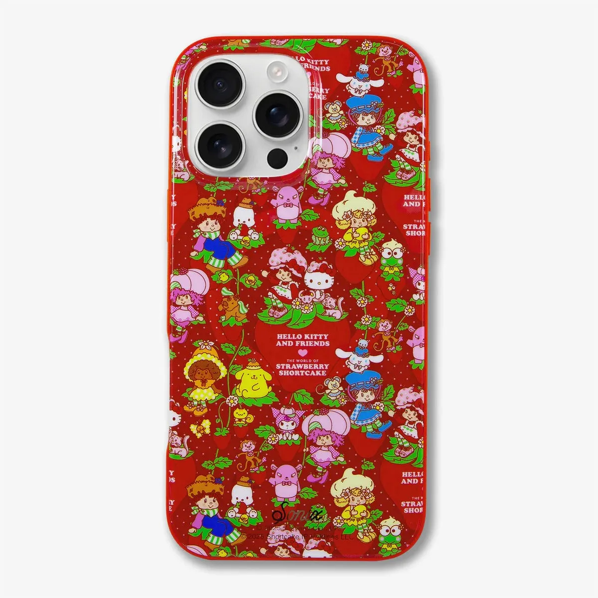 Hello Kitty and Friends x Sonix Strawberry Shortcake iPhone-deksel – fler modeller, MagSafe