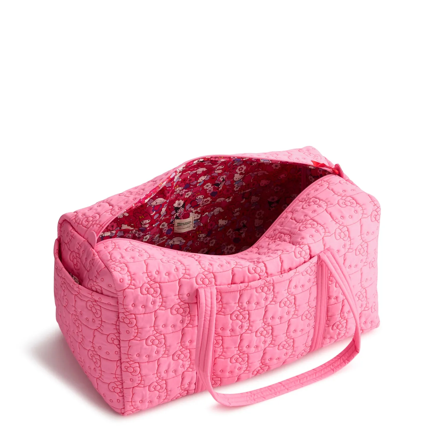 Hello Kitty x Vera Bradley Large Original Duffel duffelbag rosa stor