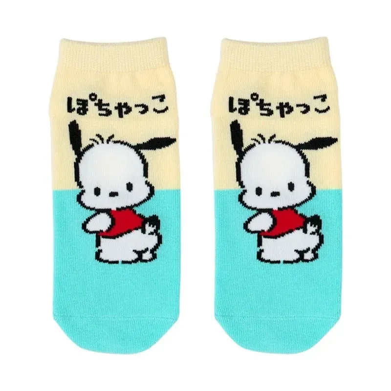 Hello Kitty Hiragana Series Pochacco ankelsokker én par bomullsblanding