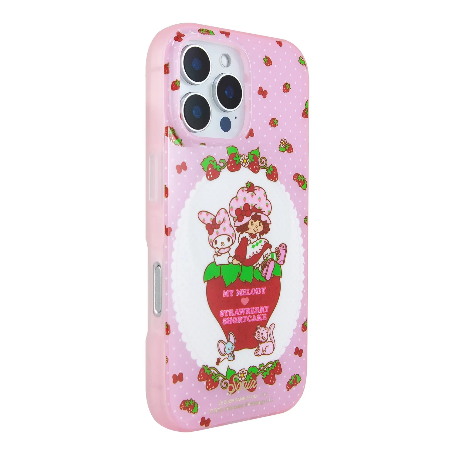 Sonix My Melody x Strawberry Shortcake iPhone-deksel rosa