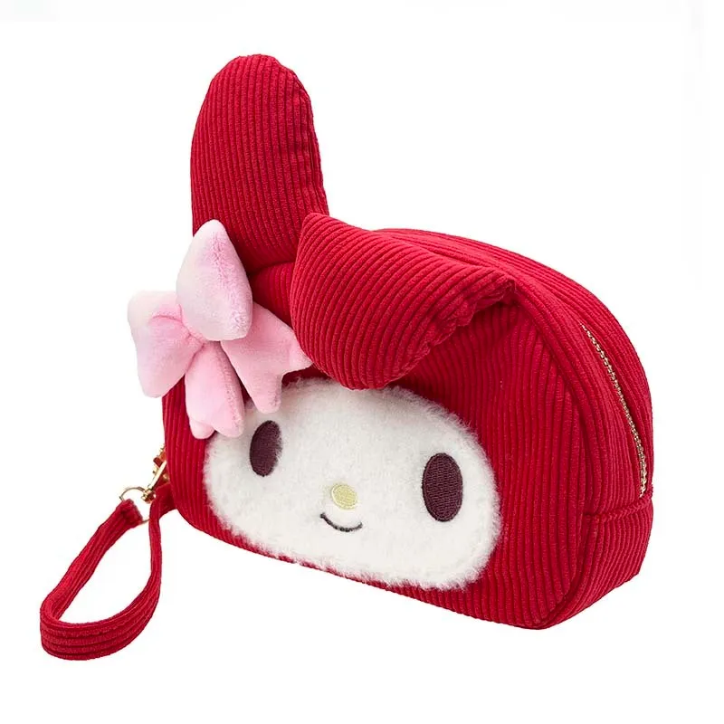 Hello Kitty My Melody 2-Way Wristlet håndleddsveske – rosa og rød