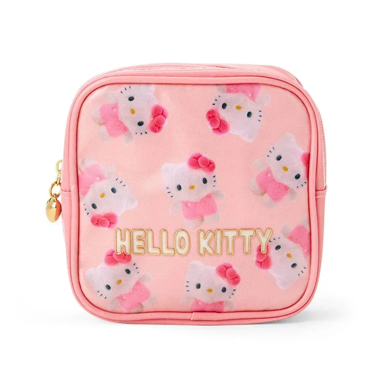 Hello Kitty Pitatto Friends Mini Zipper Pouch minipung med lommer