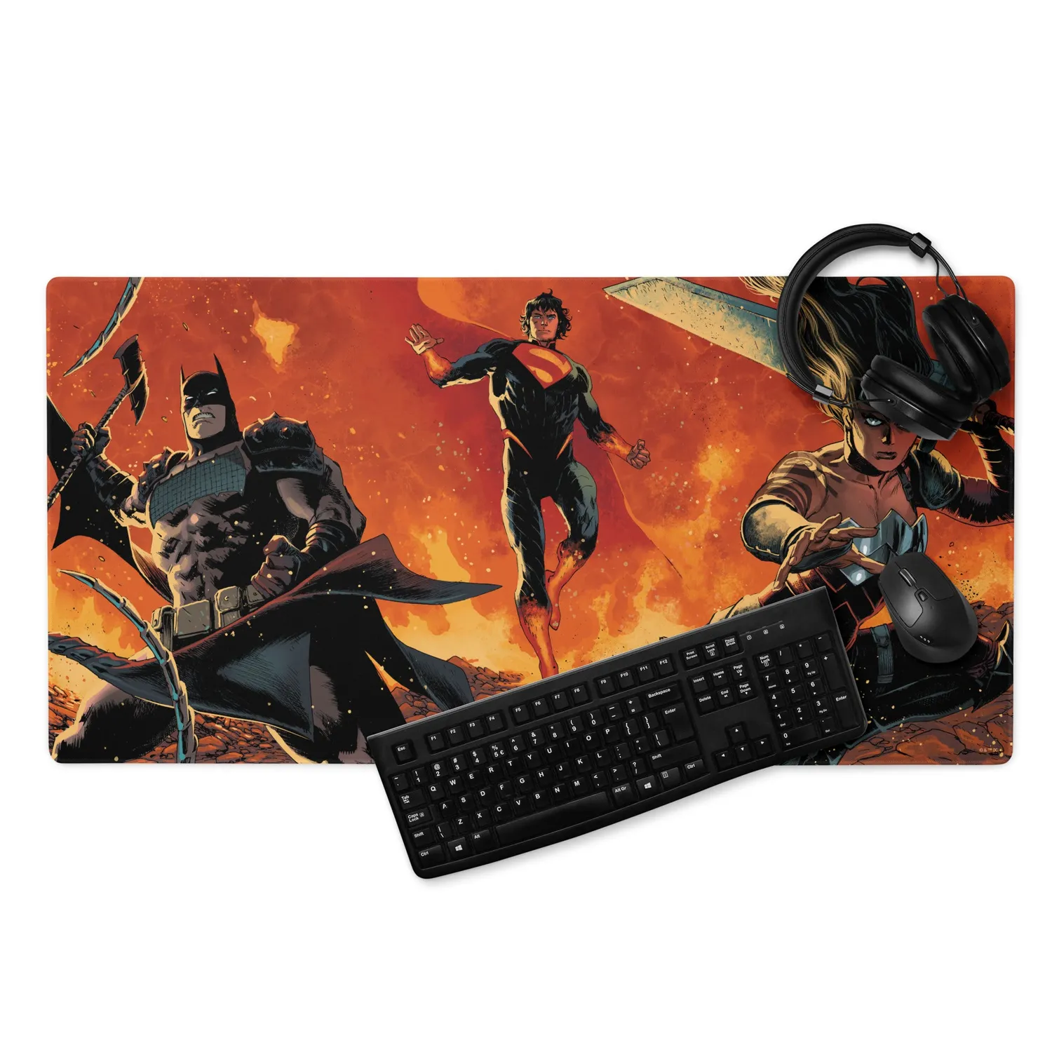 Batman Absolute Universe Trinity gamingmatte 91 × 46 cm