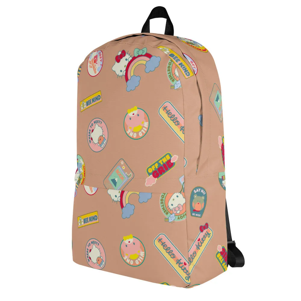Hello Kitty Adventure Camp ryggsekk med 15-tommers laptoprom