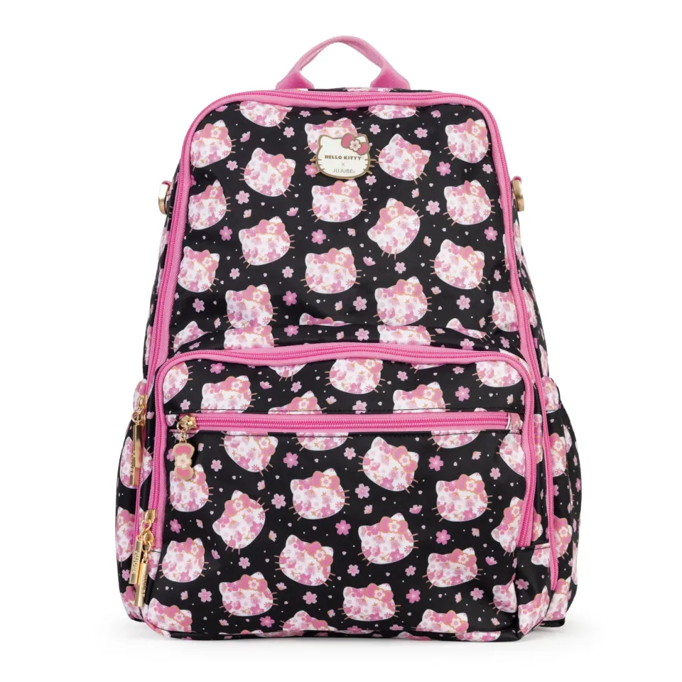 Hello Kitty x JuJuBe Zealous Backpack ryggsekk Cherry Blossoms 14 lommer
